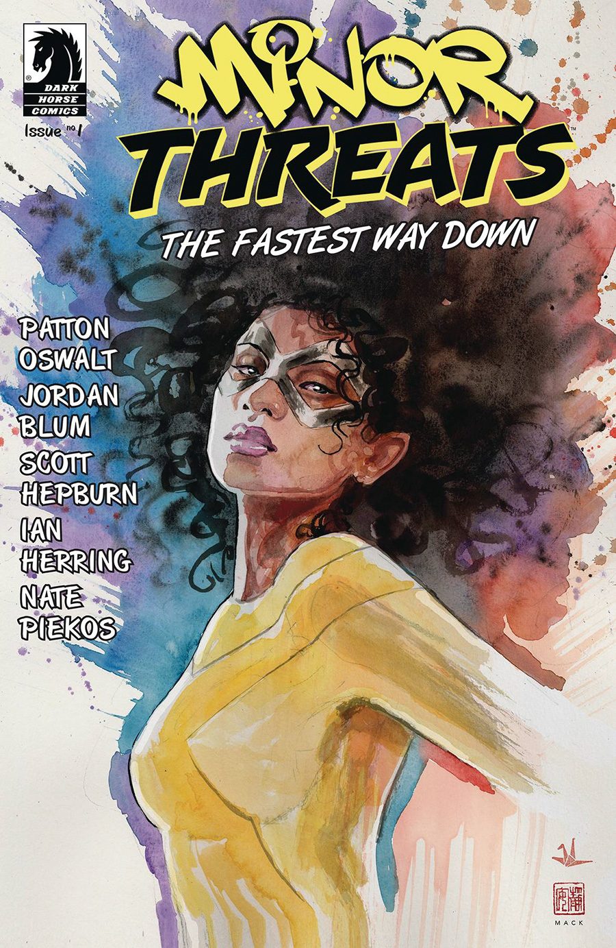Minor Threats The Fastest Way Down #1 Cover E Incentive David Mack Variant Cover