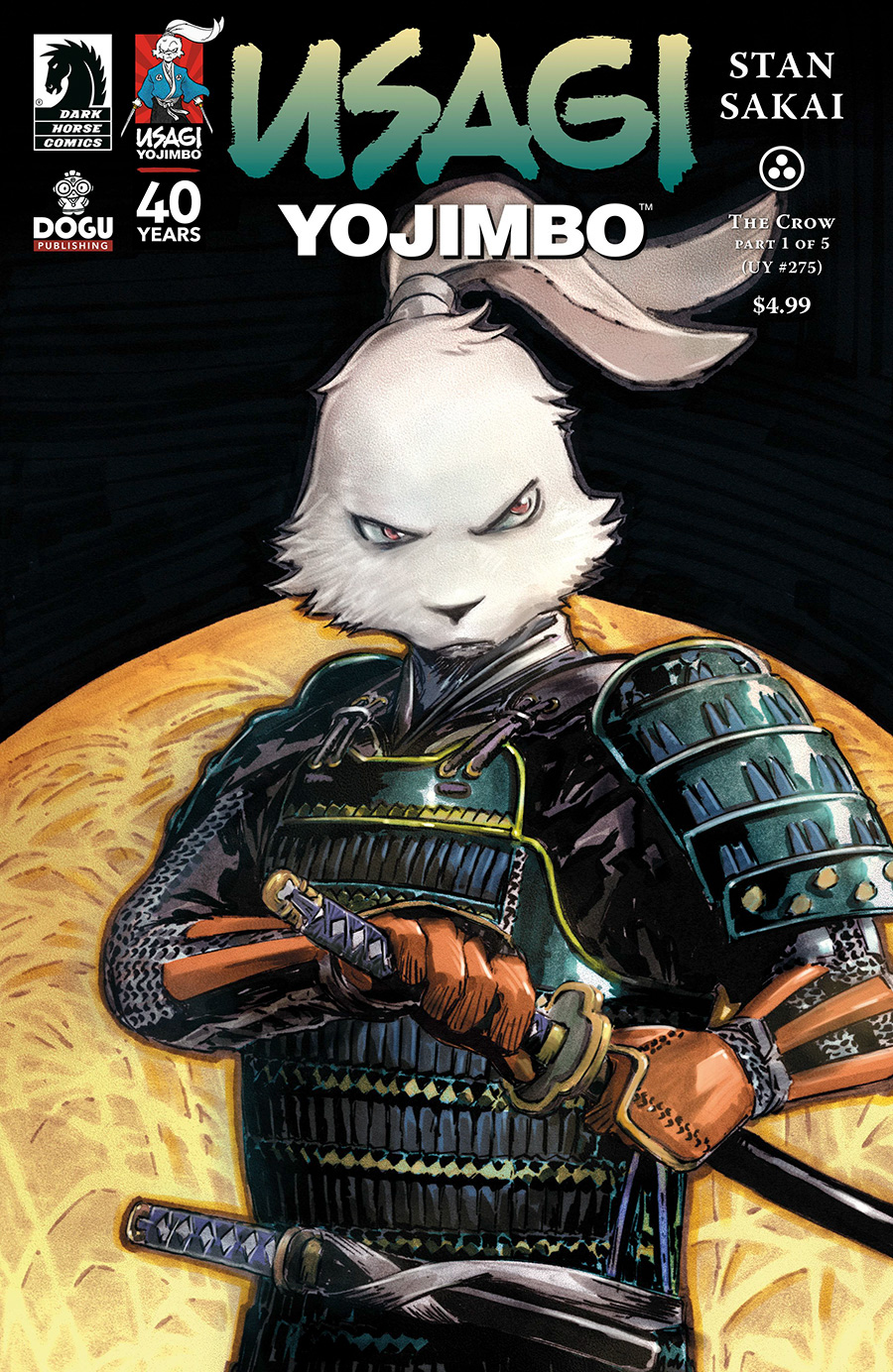Usagi Yojimbo The Crow #1 Cover C Incentive Arita Mitsuhiro Variant Cover