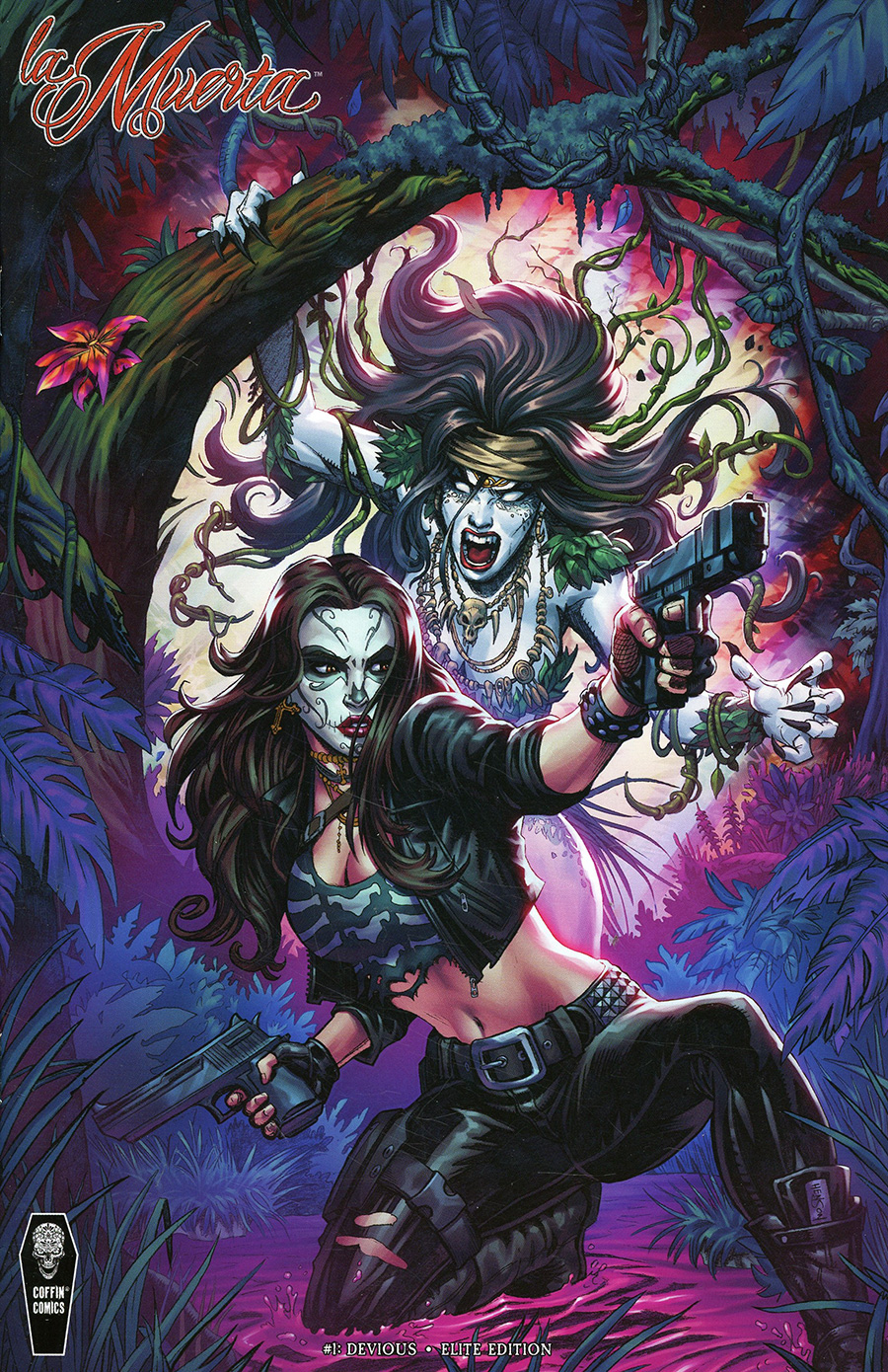 La Muerta Devious #1 Cover E Incentive Eric Henson Elite Variant Cover