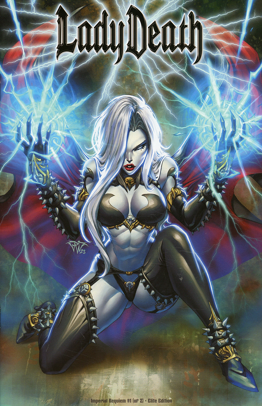 Lady Death Imperial Requiem #1 Cover E Incentive Paolo Pantalena Elite Variant Cover
