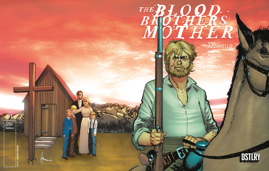 Blood Brothers Mother #1 Cover D Incentive Howard Chaykin Wraparound Variant Cover