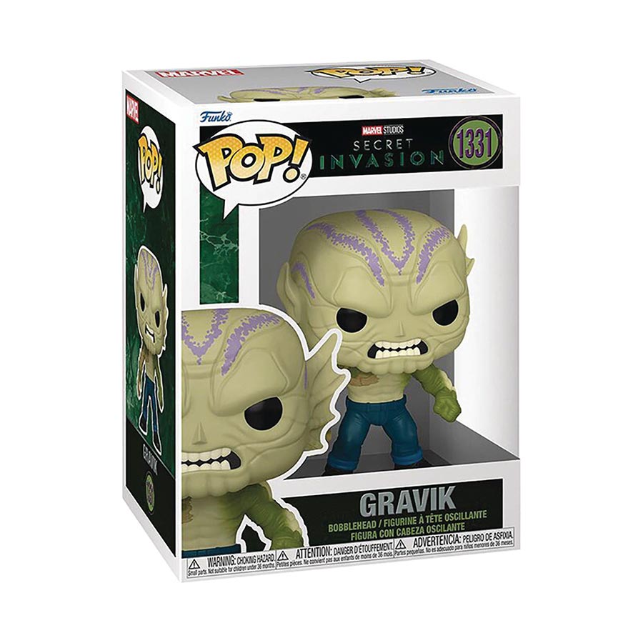 POP Marvel Studios Secret Invasion Gravik Vinyl Figure