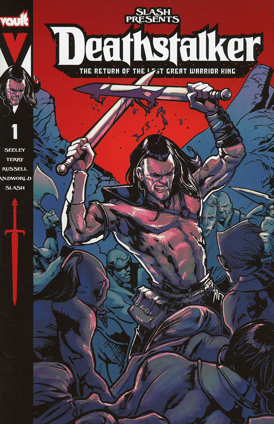 Slash Presents Deathstalker The Return Of The Last Great Warrior King #1 Cover A Regular Nathan Gooden Cover