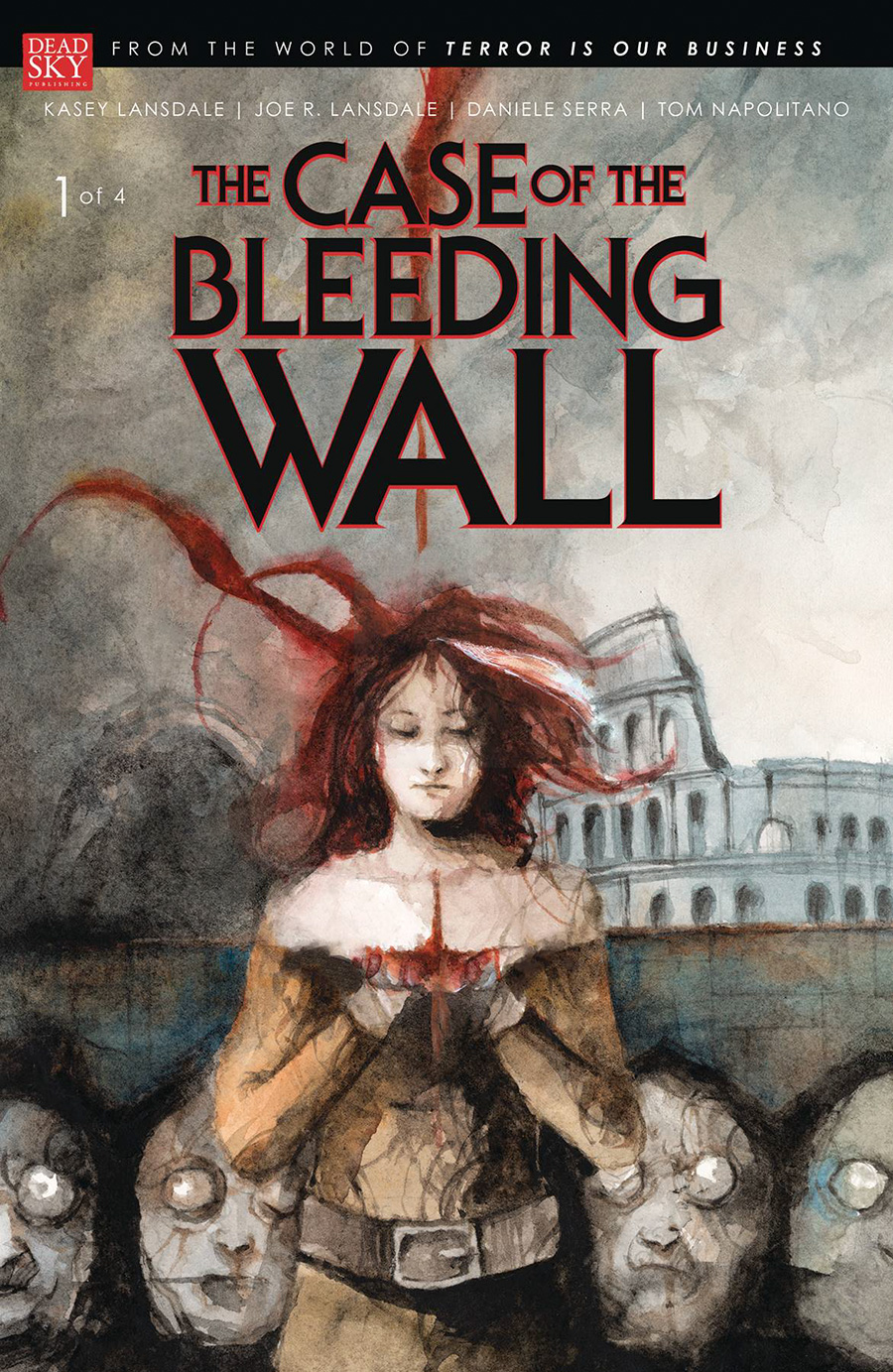 Case Of The Bleeding Wall #1 Cover B 2nd Ptg A Daniele Serra Variant Cover