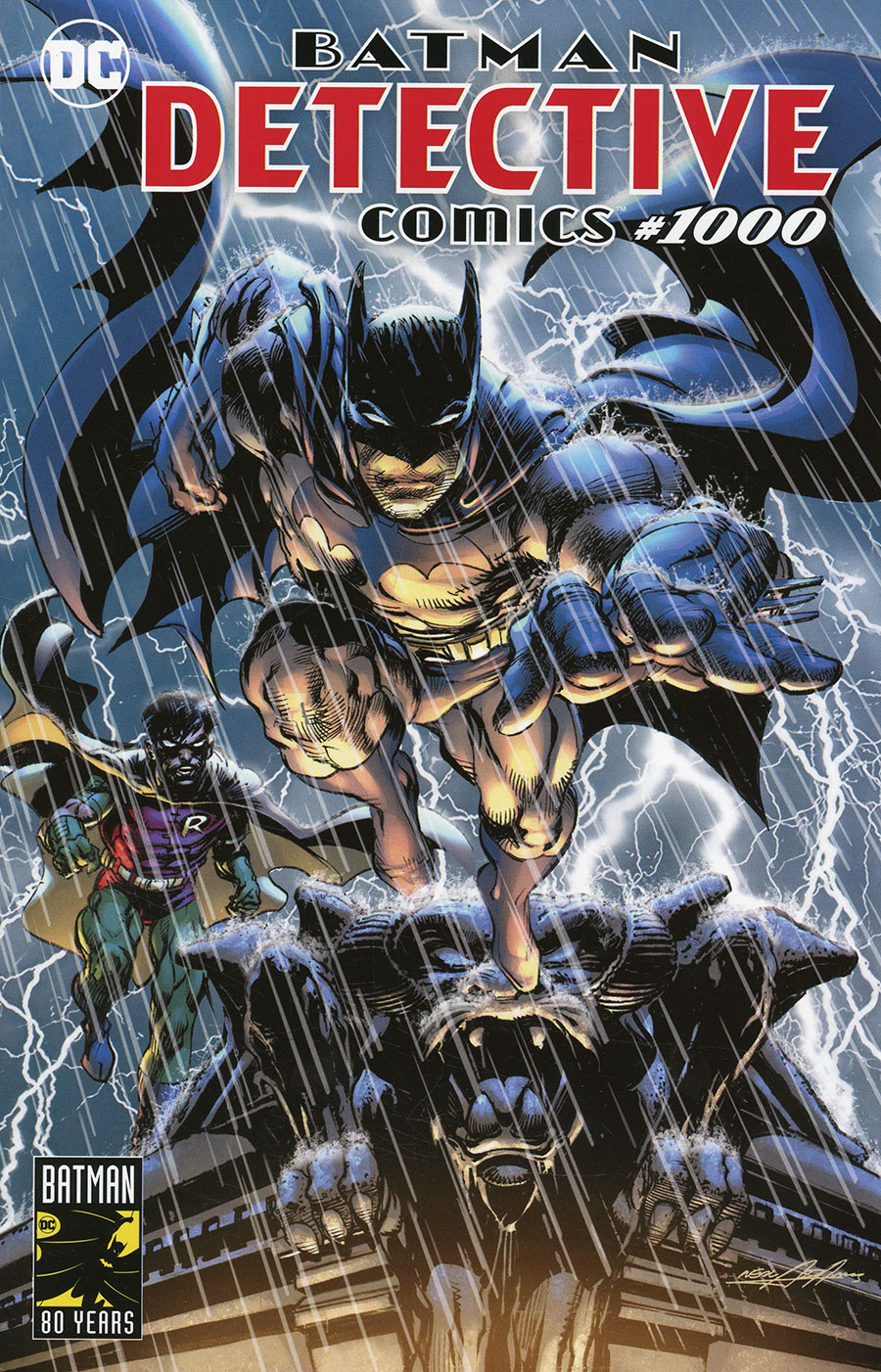 Detective Comics Vol 2 #1000 Cover Z-Z Continuity Studios Exclusive Neal Adams & Alex Sinclair Variant Cover