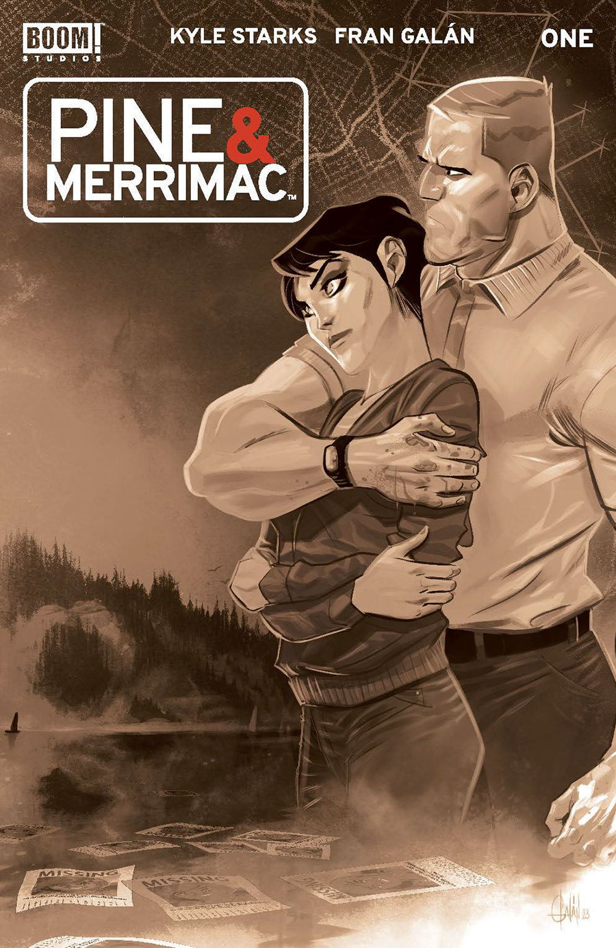 Pine And Merrimac #1 Cover G 2nd Ptg