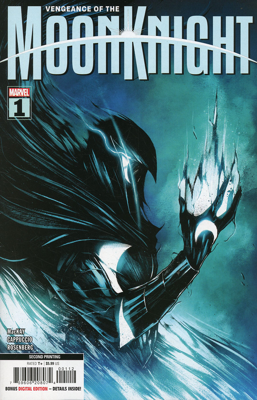 Vengeance Of The Moon Knight Vol 2 #1 Cover K 2nd Ptg Alessandro Cappuccio Variant Cover