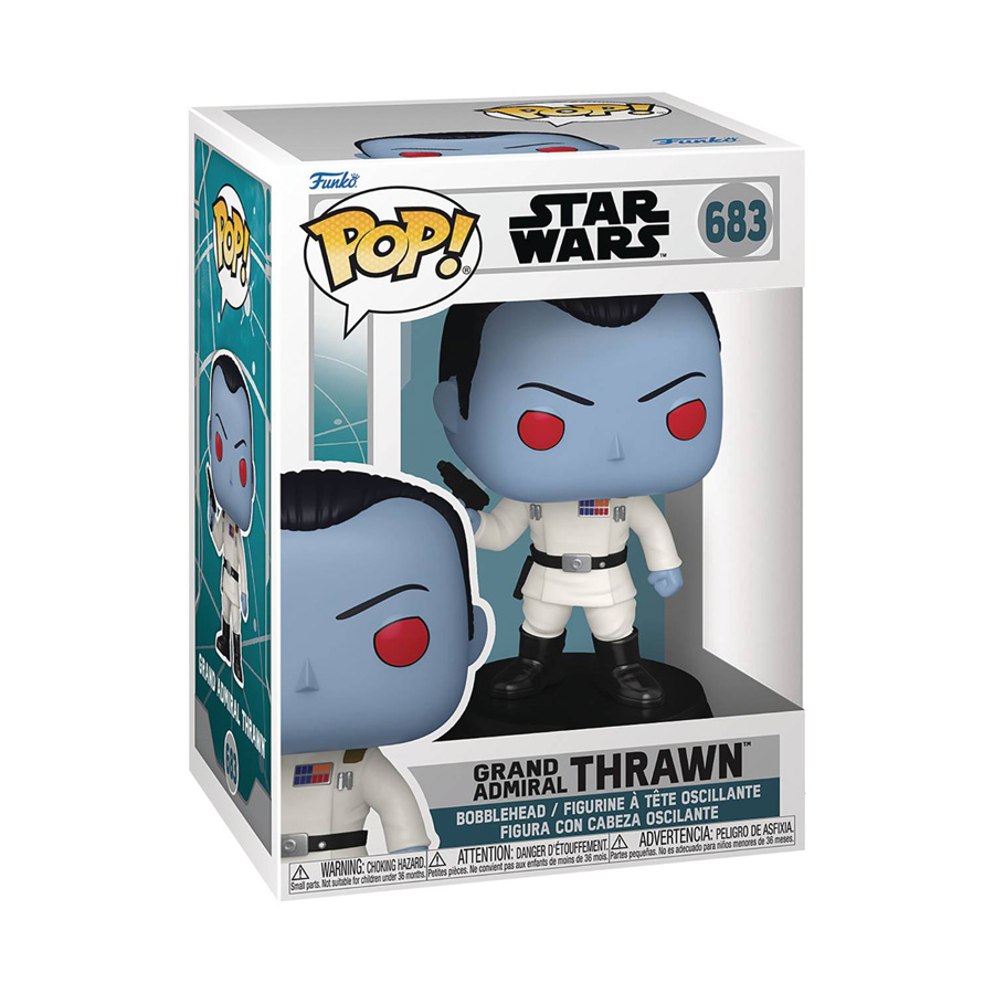 POP Star Wars Grand Admiral Thrawn Vinyl Bobble Head