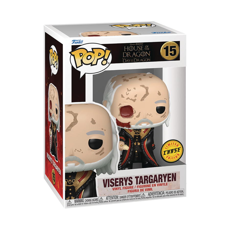 POP Television House Of The Dragon Masked Viserys Chase Vinyl Figure