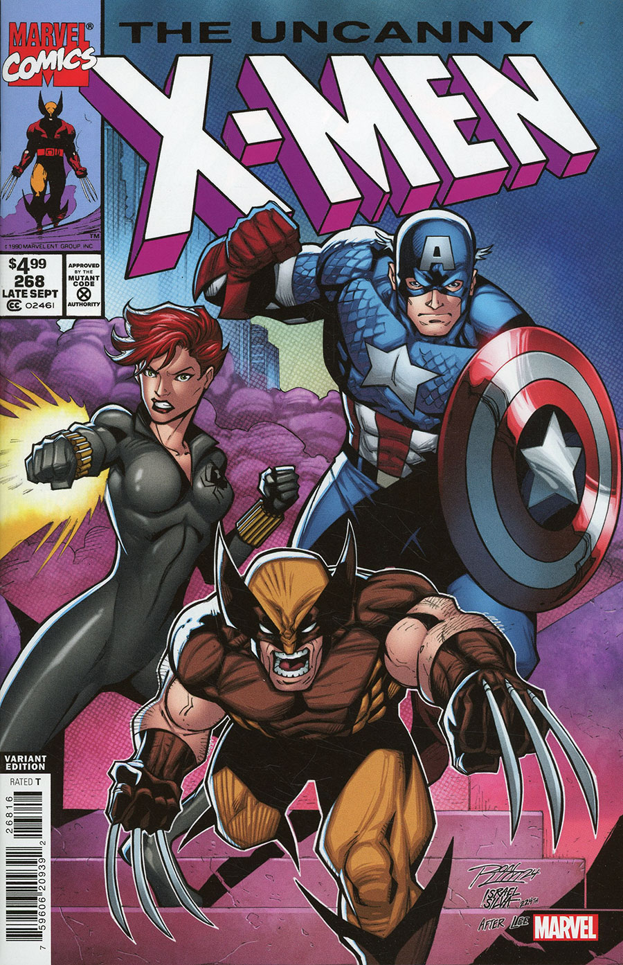 Uncanny X-Men #268 Cover E Fascimile Edition Incentive Ron Lim Variant Cover