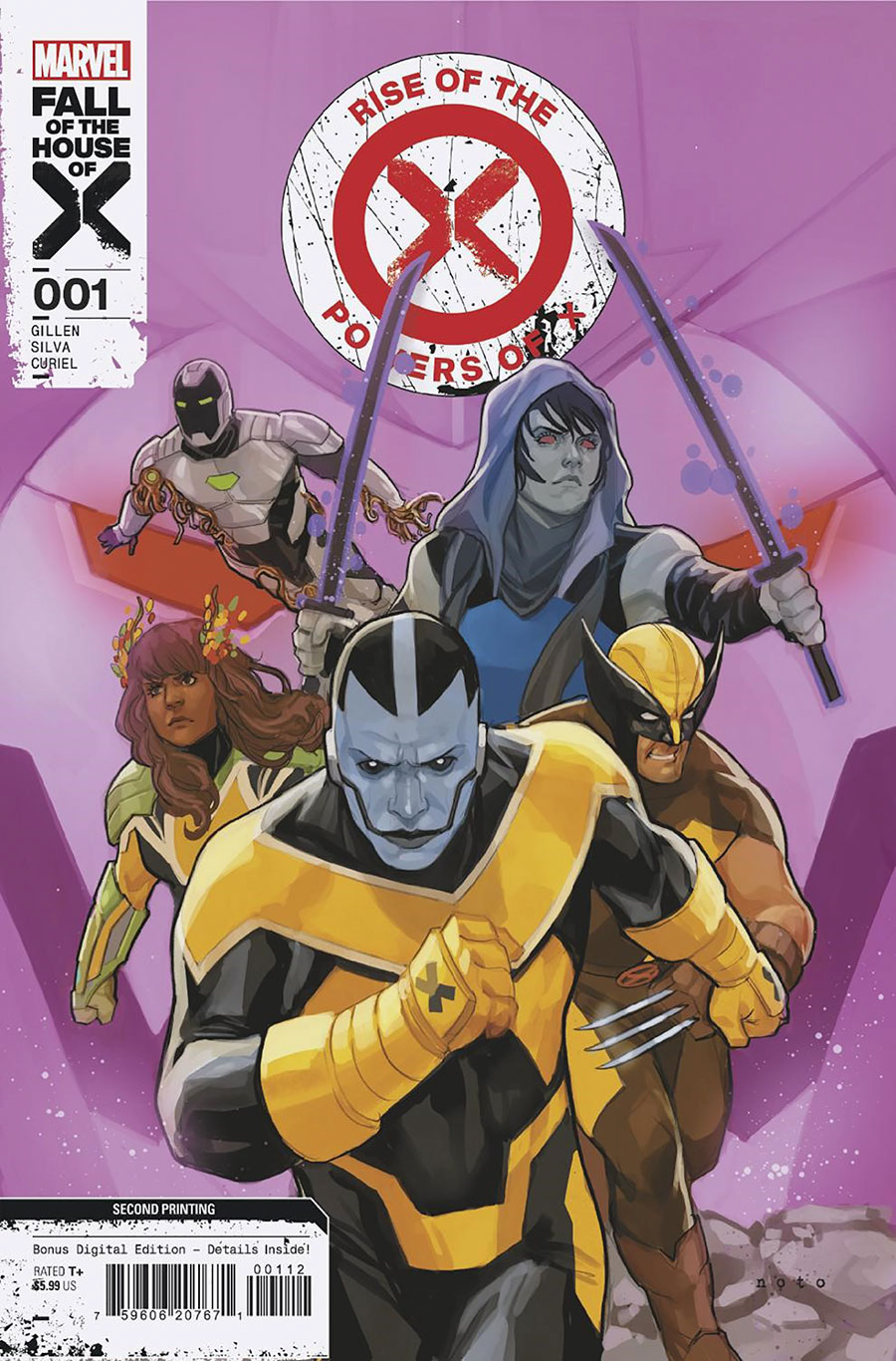 Rise Of The Powers Of X #1 Cover J 2nd Ptg Phil Noto Variant Cover