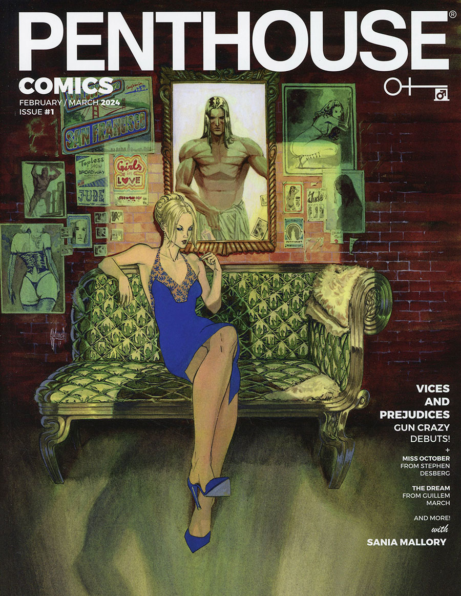 Penthouse Comics #1 Cover K Incentive Guillem March Variant Cover