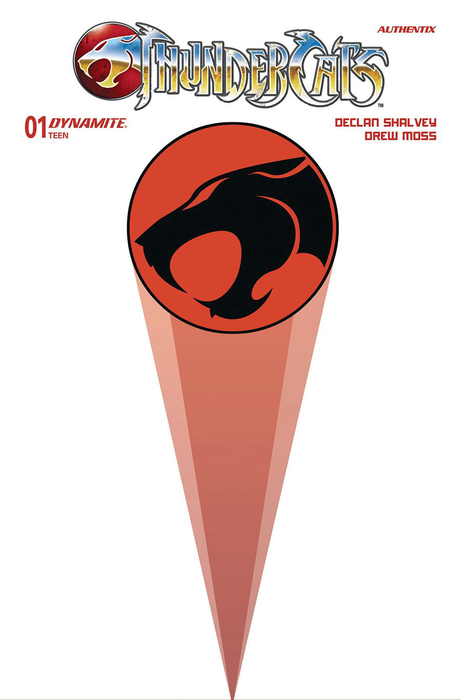 Thundercats Vol 3 #1 Cover Z-D Variant Spotlight Blank Authentix Cover (Limit 1 Per Customer)