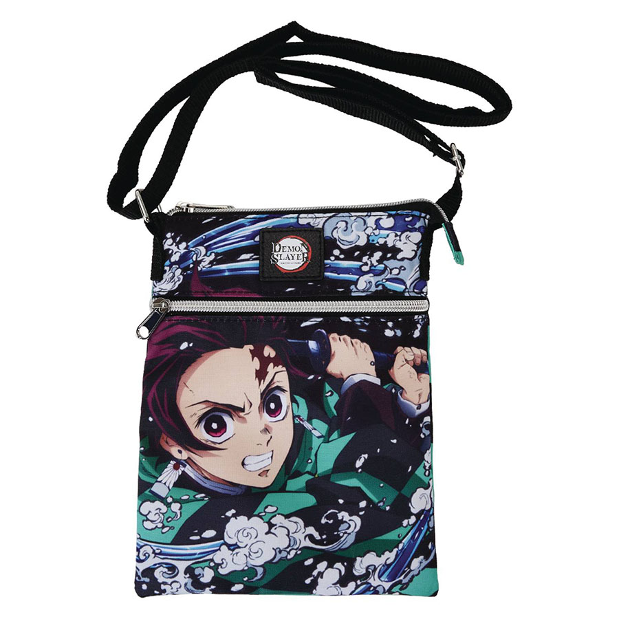 Demon Slayer Kimetsu No Yaiba Tanjiro Kamado Funko Crossbody Passport Bag
