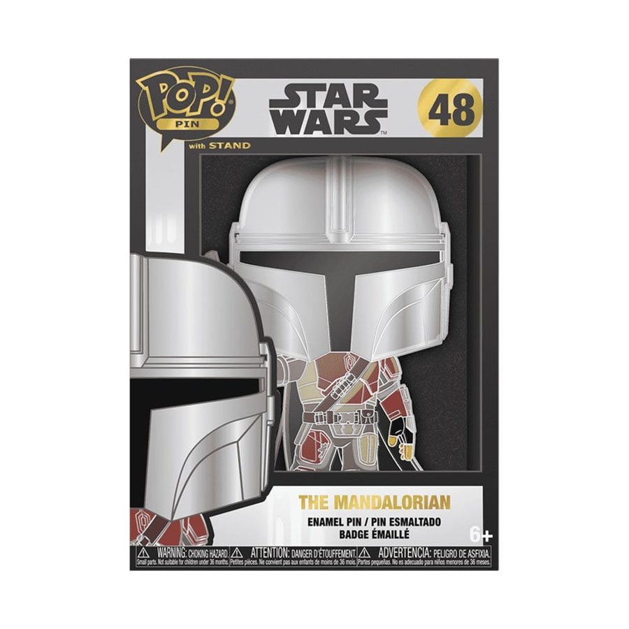 POP Pin Star Wars The Mandalorian - The Mandalorian With Blaster
