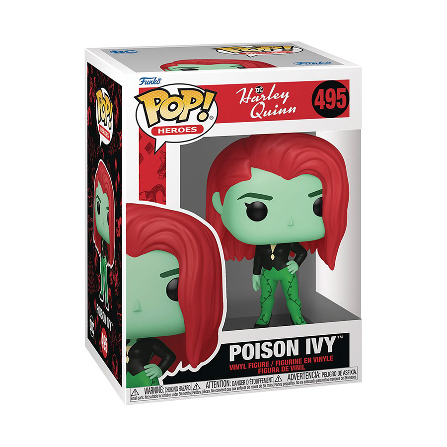 POP Heroes Harley Quinn Animated Series Poison Ivy Vinyl Figure