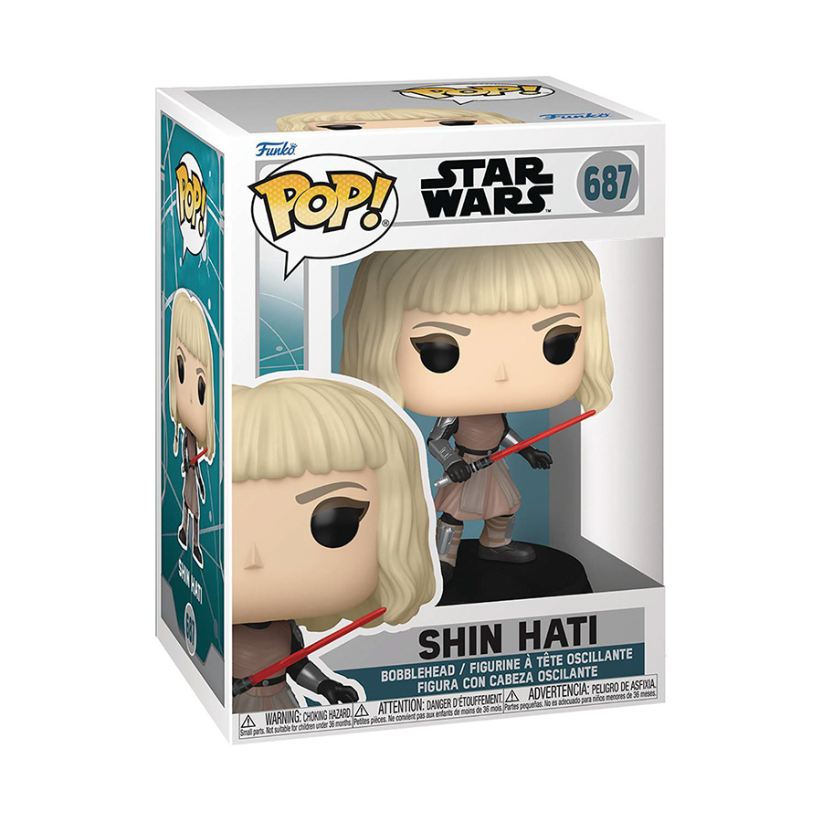 POP Star Wars Ahsoka Shin Hati Vinyl Bobble Head