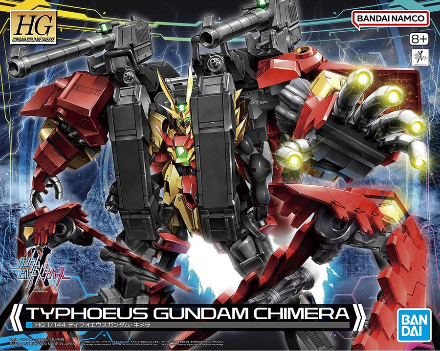 Gundam Build Metaverse Kit #07 High Grade 1/144 Typhoeus Gundam Chimera
