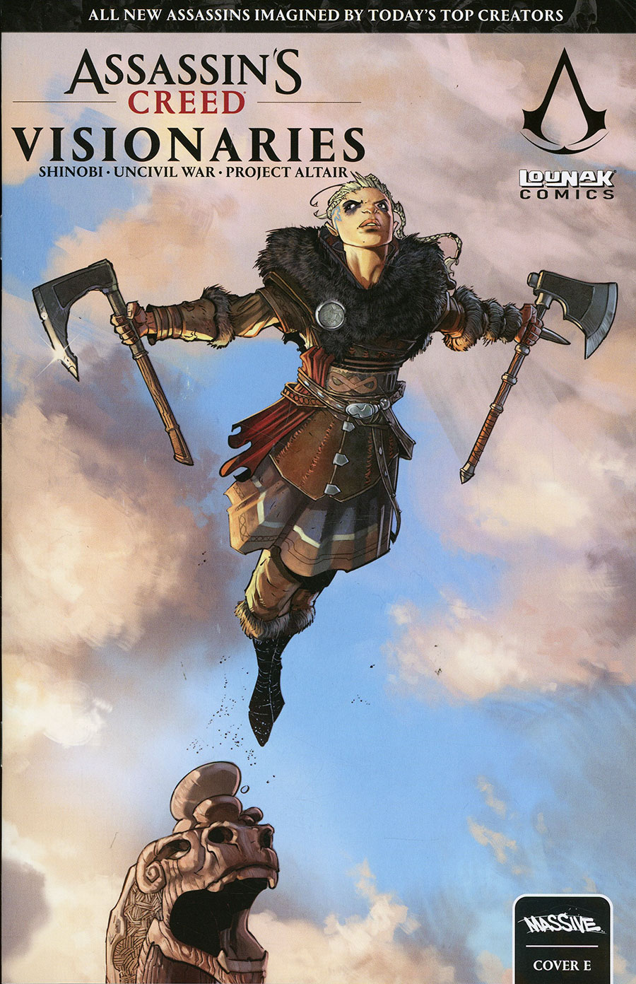 Assassins Creed Visionaries Presents Shinobi & Uncivil War #1 (One Shot) Cover E Incentive Patrick Boutin-Gagne Variant Cover