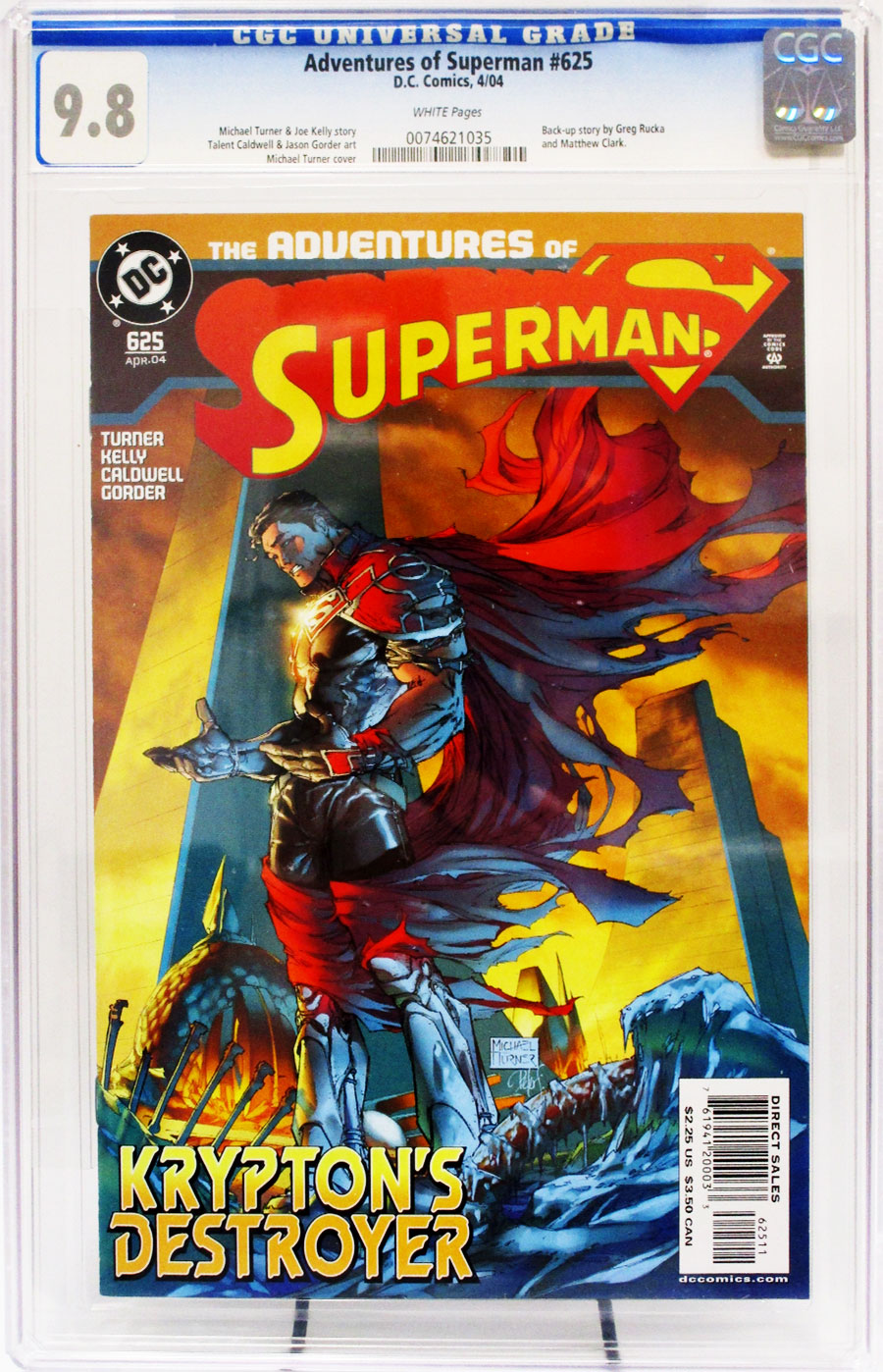Adventures Of Superman #625 Cover C 1st Ptg CGC 9.8