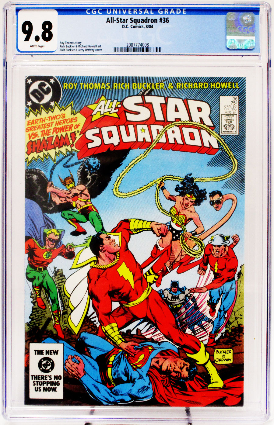 All-Star Squadron #36 Cover B CGC 9.8