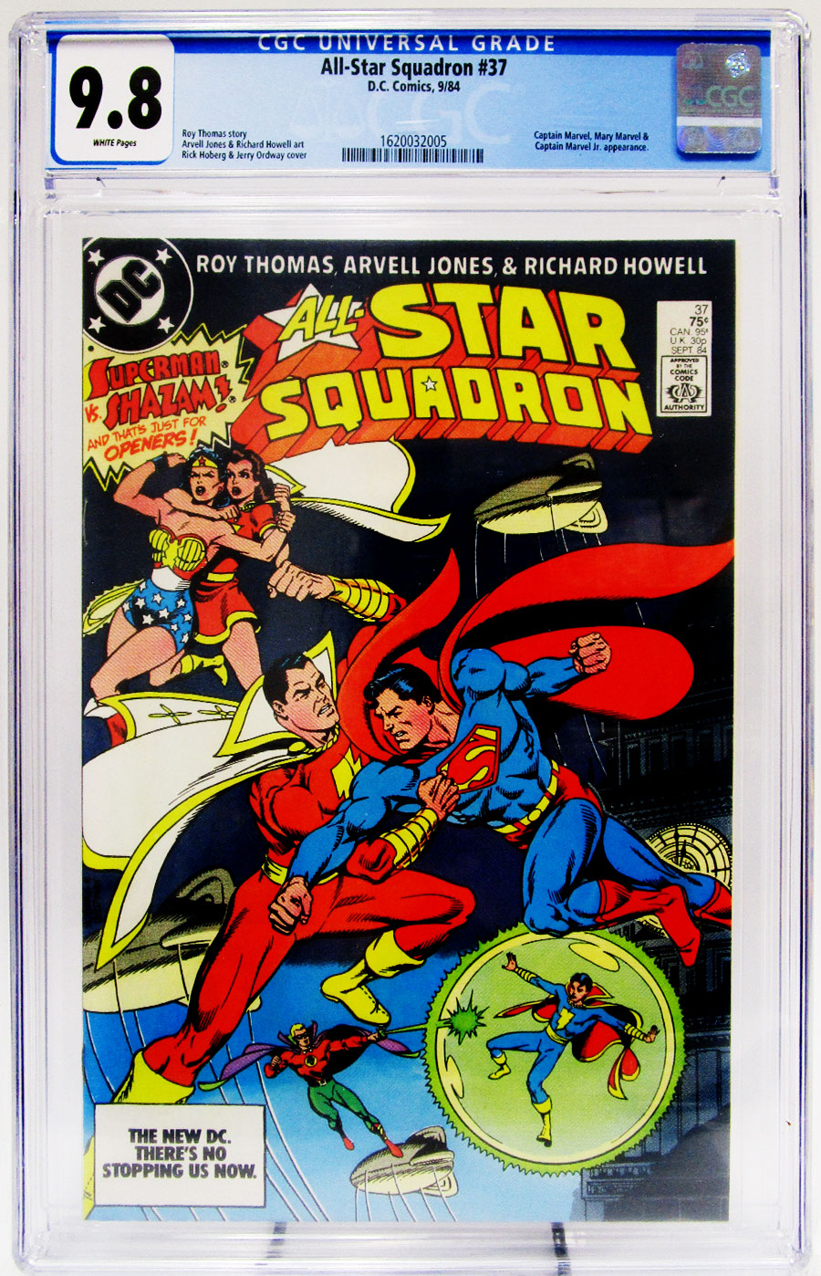 All-Star Squadron #37 Cover B CGC 9.8