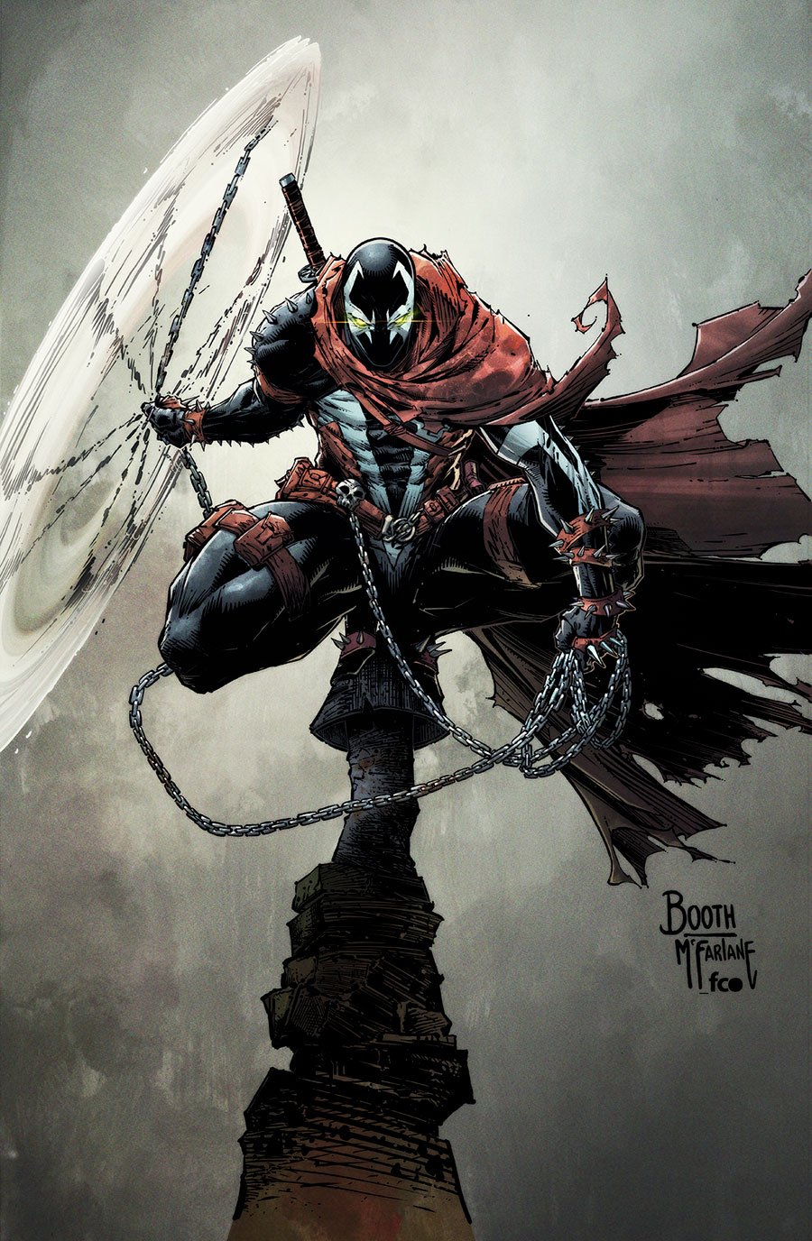 Spawn #351 Cover C Variant Brett Booth Virgin Cover