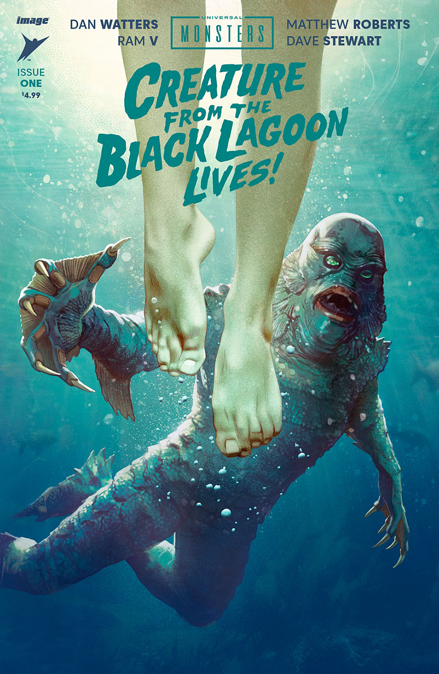 Universal Monsters Creature From The Black Lagoon Lives #1 Cover B Variant Joshua Middleton Cover