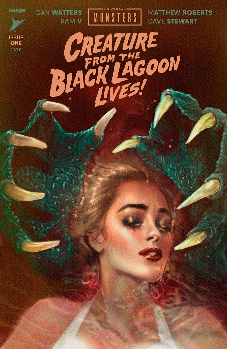 Universal Monsters Creature From The Black Lagoon Lives #1 Cover E Incentive Joelle Jones Variant Cover