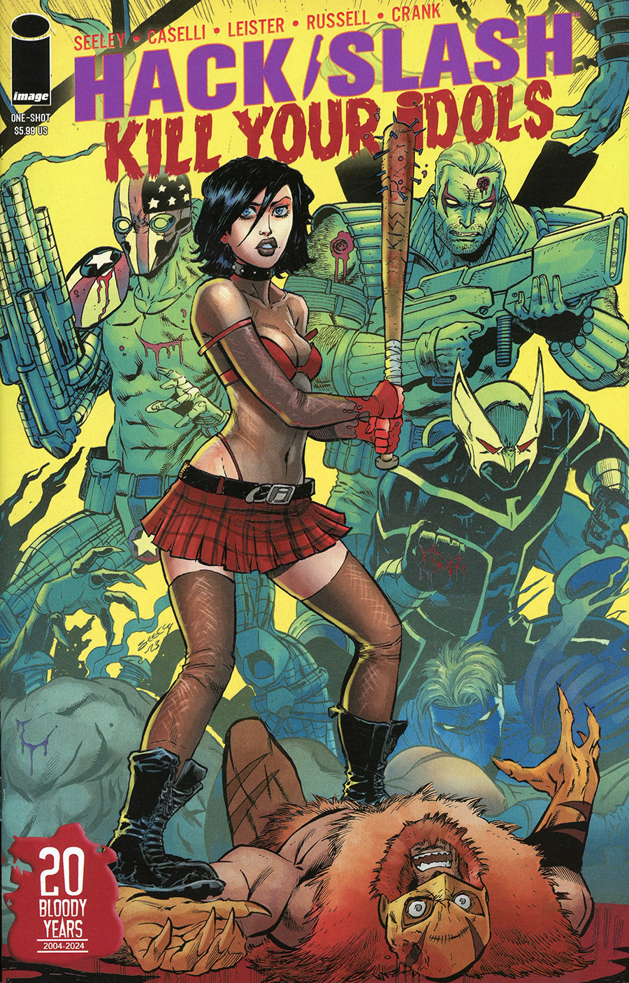 Hack Slash Kill Your Idols #1 (One Shot) Cover A Regular Tim Seeley Cover