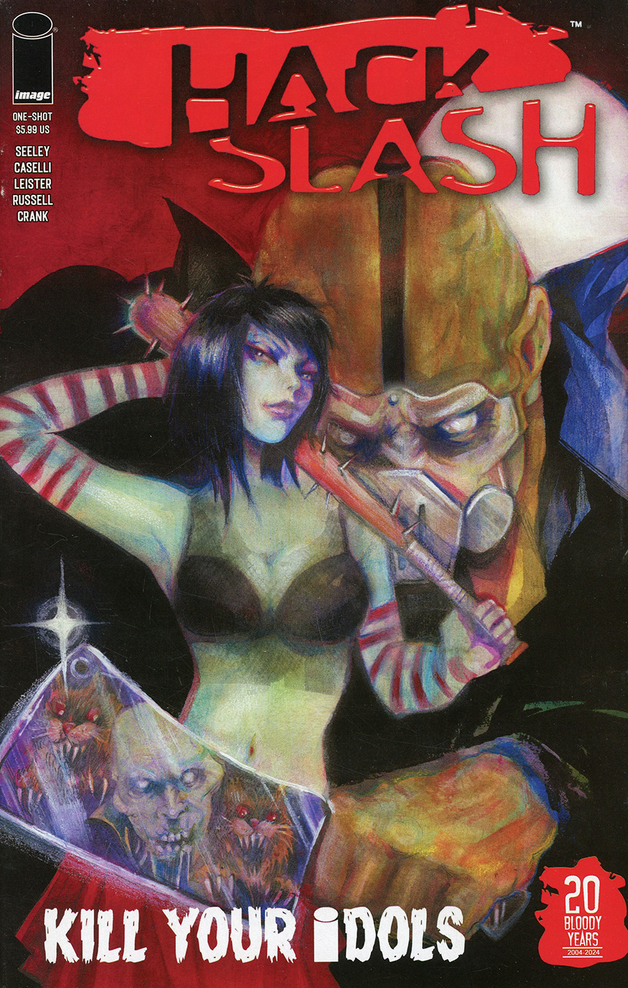 Hack Slash Kill Your Idols #1 (One Shot) Cover C Incentive Danielle Otrakji Variant Cover