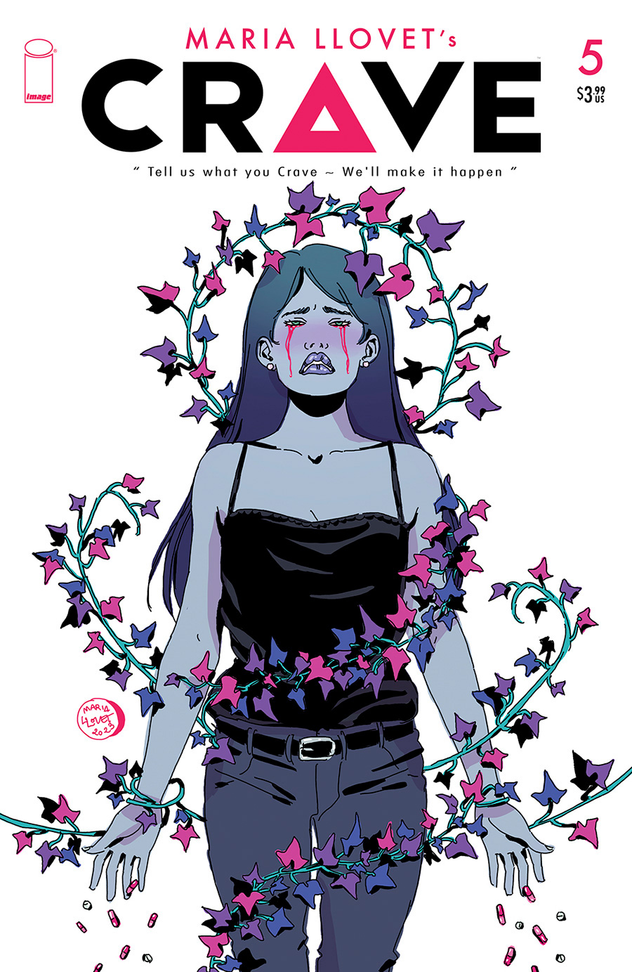 Crave #5 Cover A Regular Maria Llovet Cover