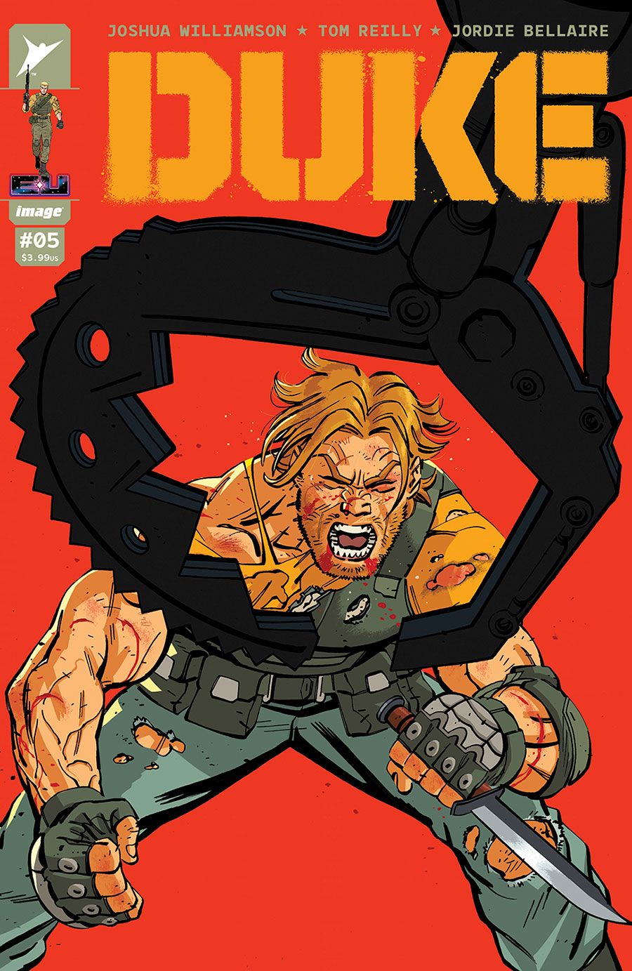 Duke #5 Cover A Regular Tom Reilly Cover