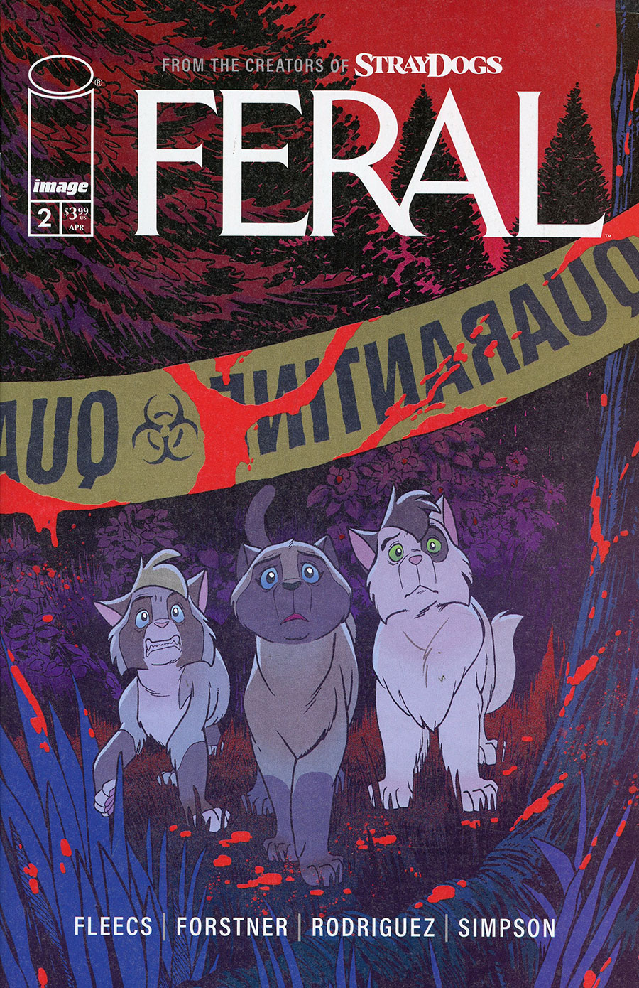 Feral #2 Cover A Regular Trish Forstner & Tony Fleecs Cover