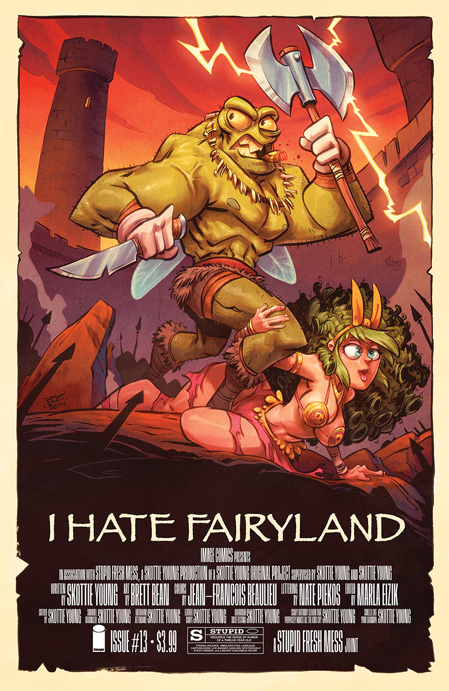 I Hate Fairyland Vol 2 #13 Cover A Regular Brett Bean Cover