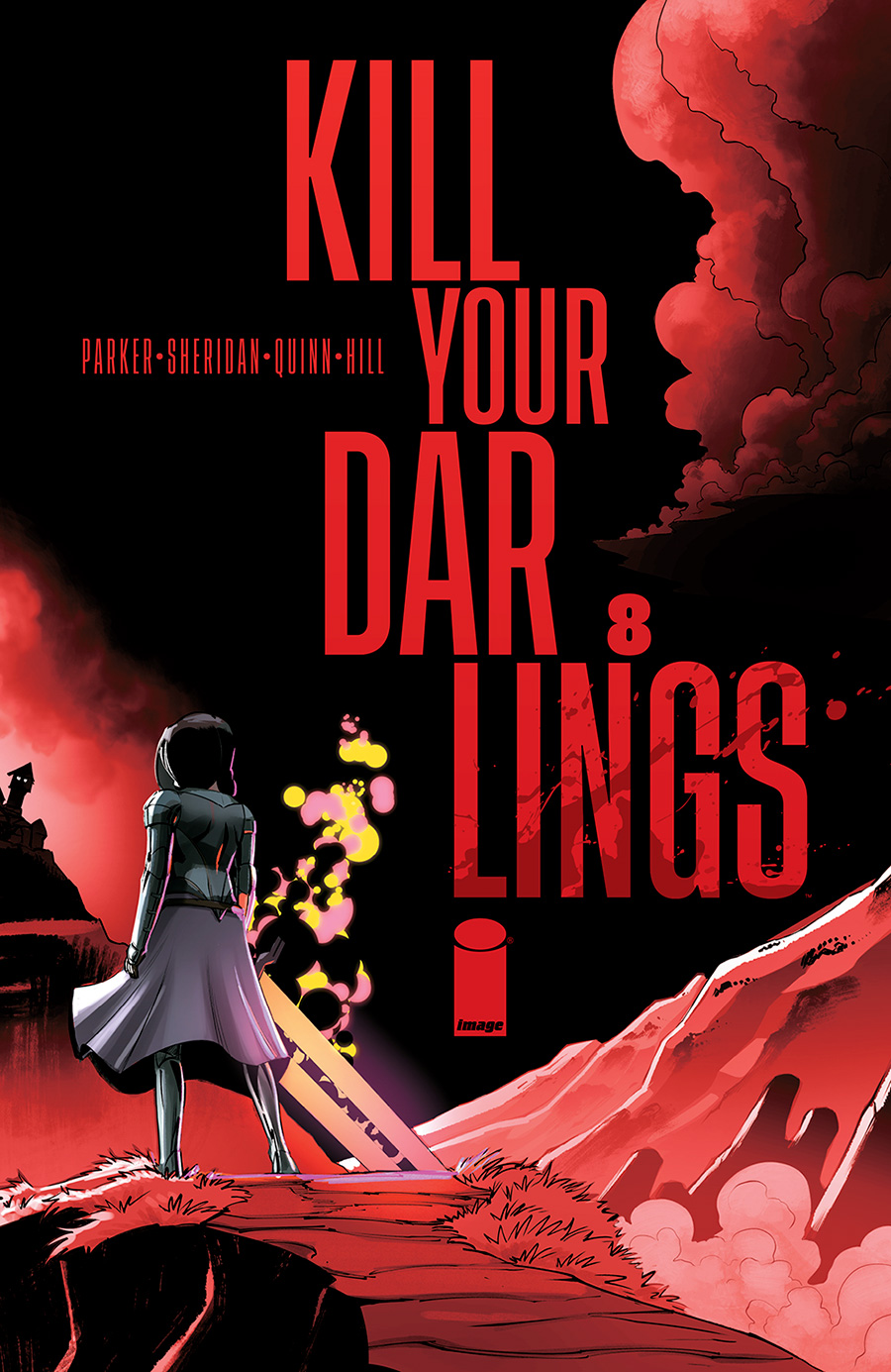 Kill Your Darlings #8 Cover A Regular Bob Quinn Cover