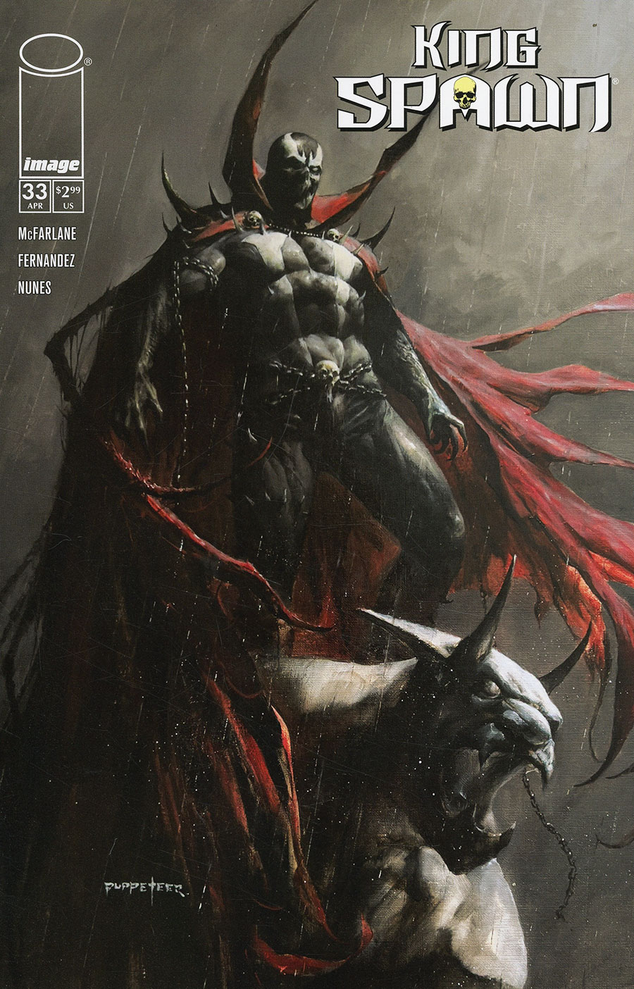 King Spawn #33 Cover A Regular Puppeteer Lee Cover