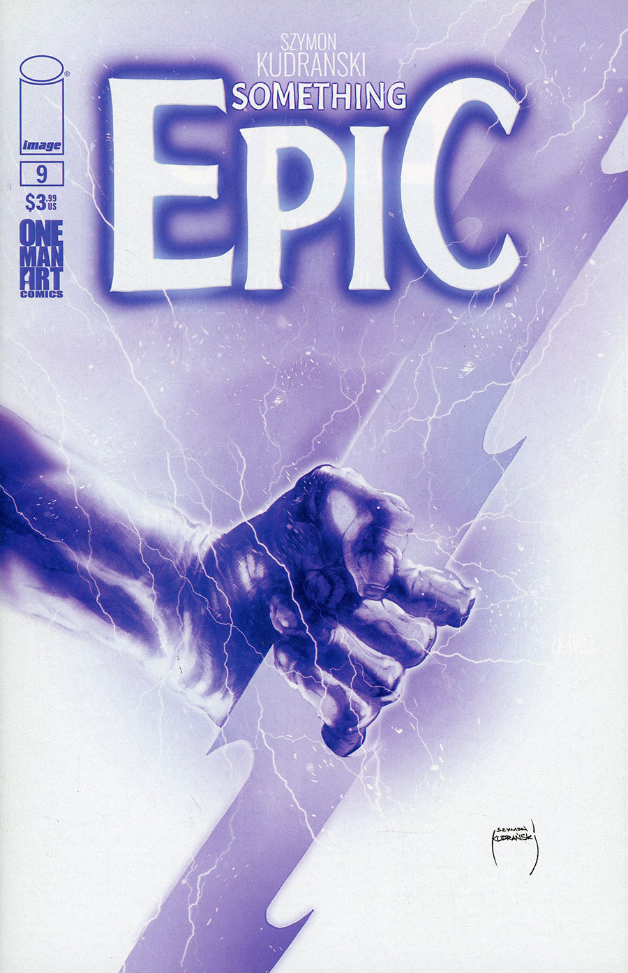 Something Epic #9 Cover A Regular Szymon Kudranski Cover