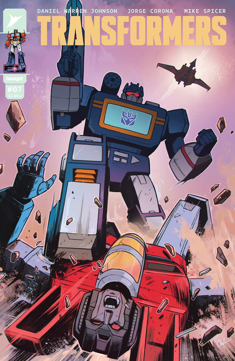 Transformers Vol 5 #7 Cover D Incentive Caspar Wijngaard Variant Cover