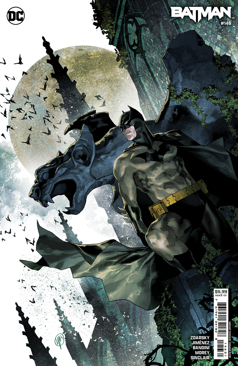 Batman Vol 3 #146 Cover B Variant Yasmine Putri Card Stock Cover