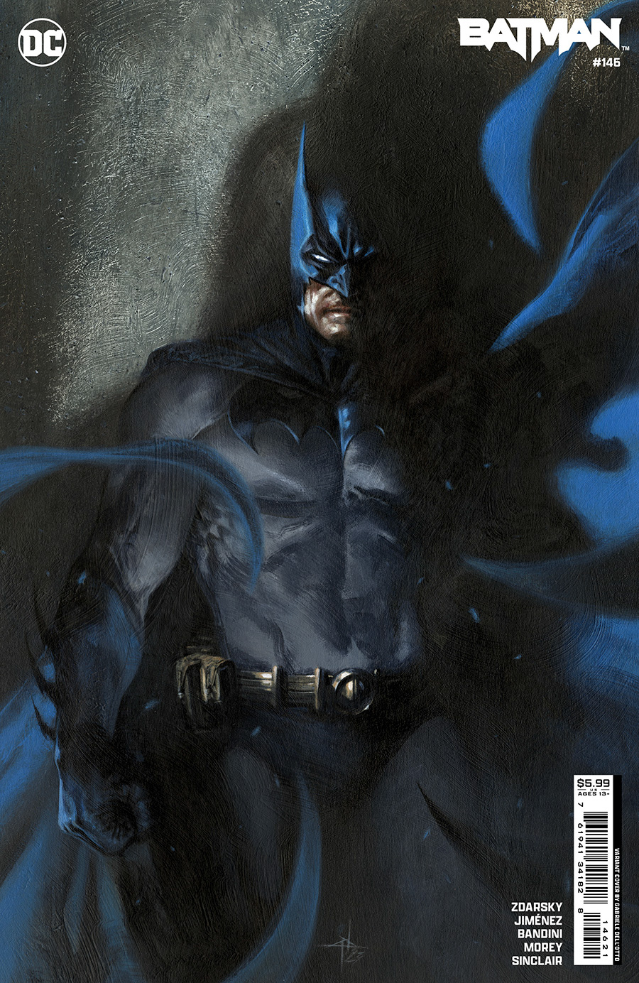 Batman Vol 3 #146 Cover C Variant Gabriele Dell Otto Card Stock Cover
