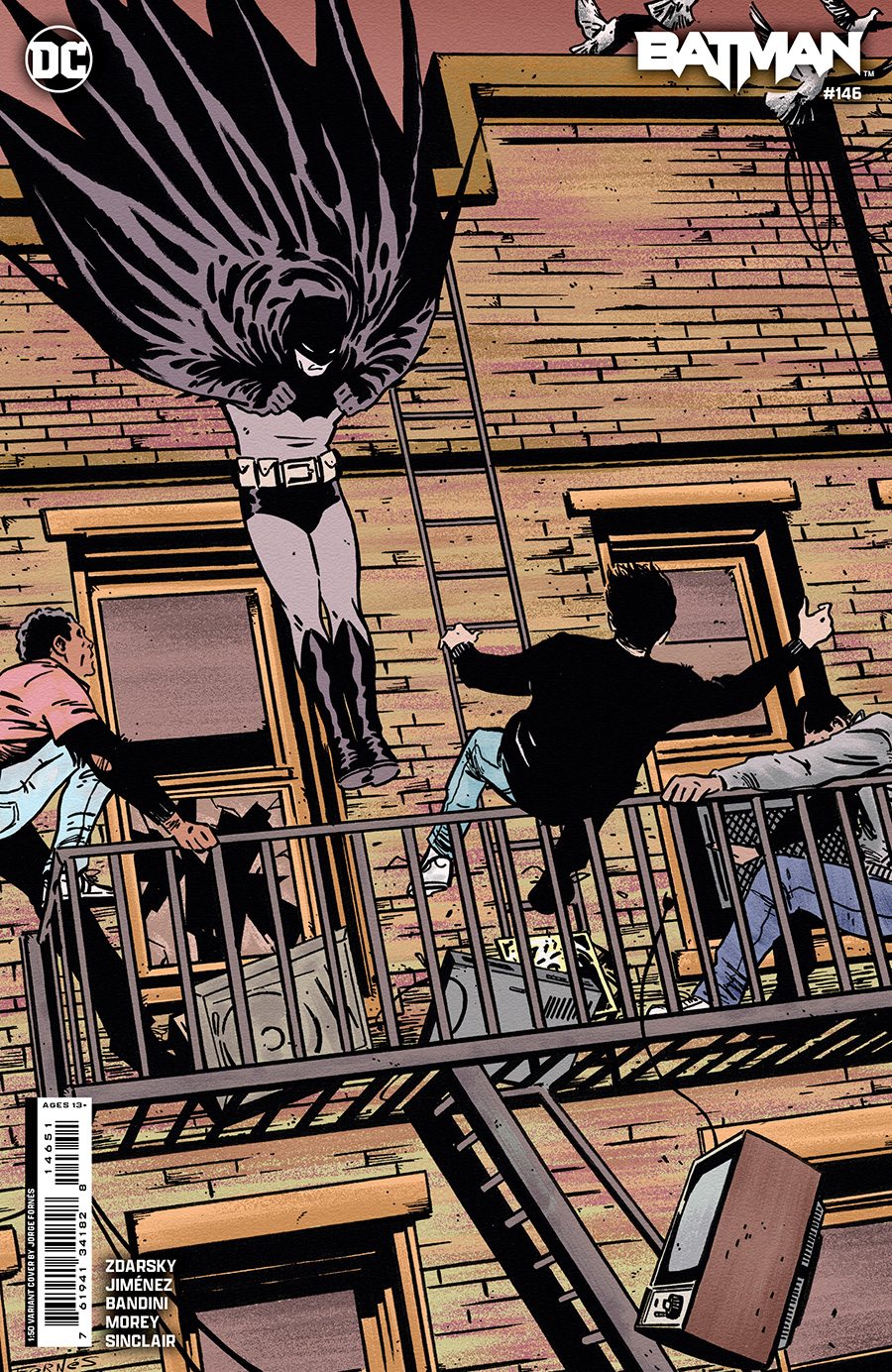 Batman Vol 3 #146 Cover F Incentive Jorge Fornes Card Stock Variant Cover