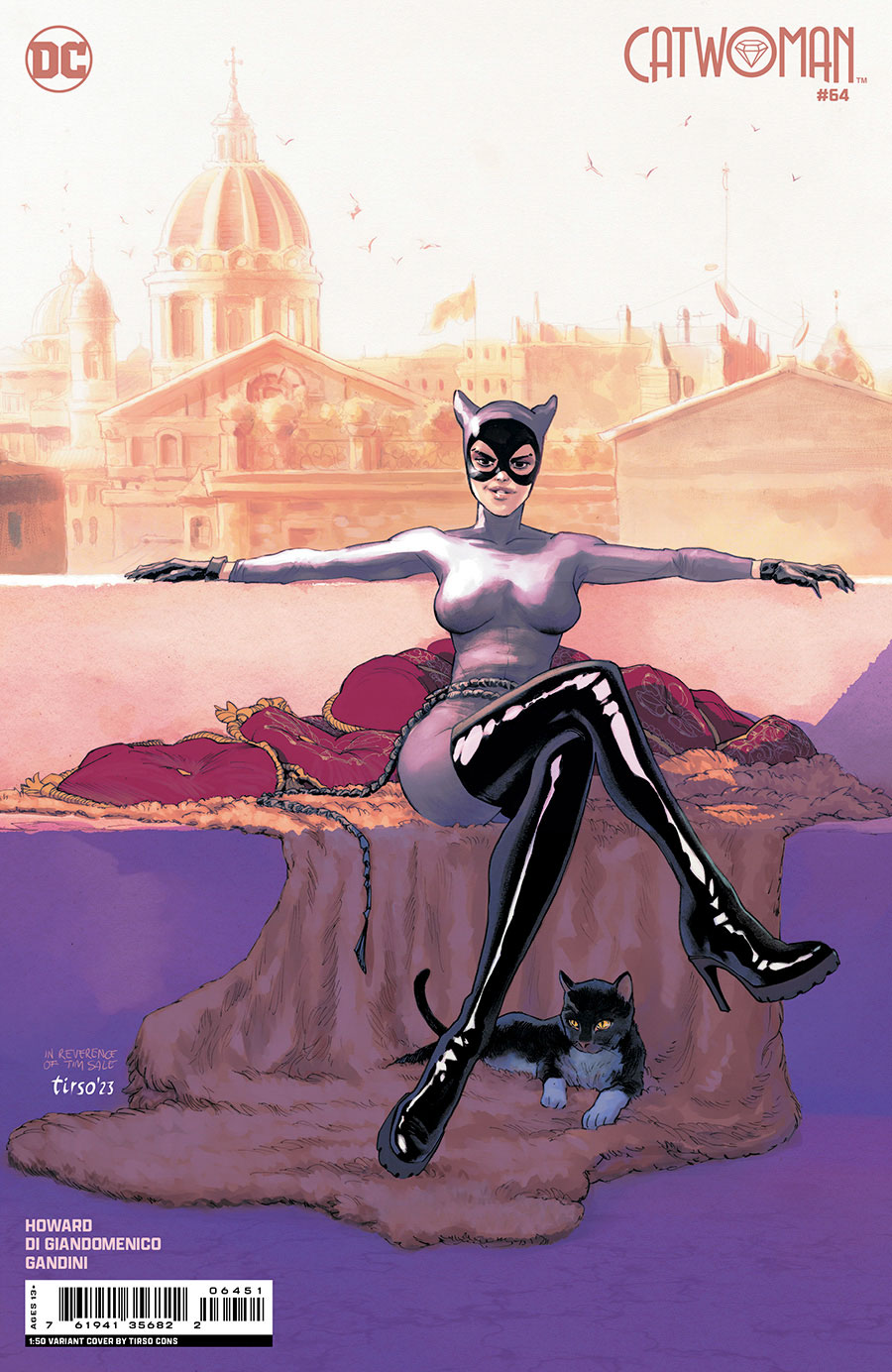 Catwoman Vol 5 #64 Cover F Incentive Tirso Cons Card Stock Variant Cover