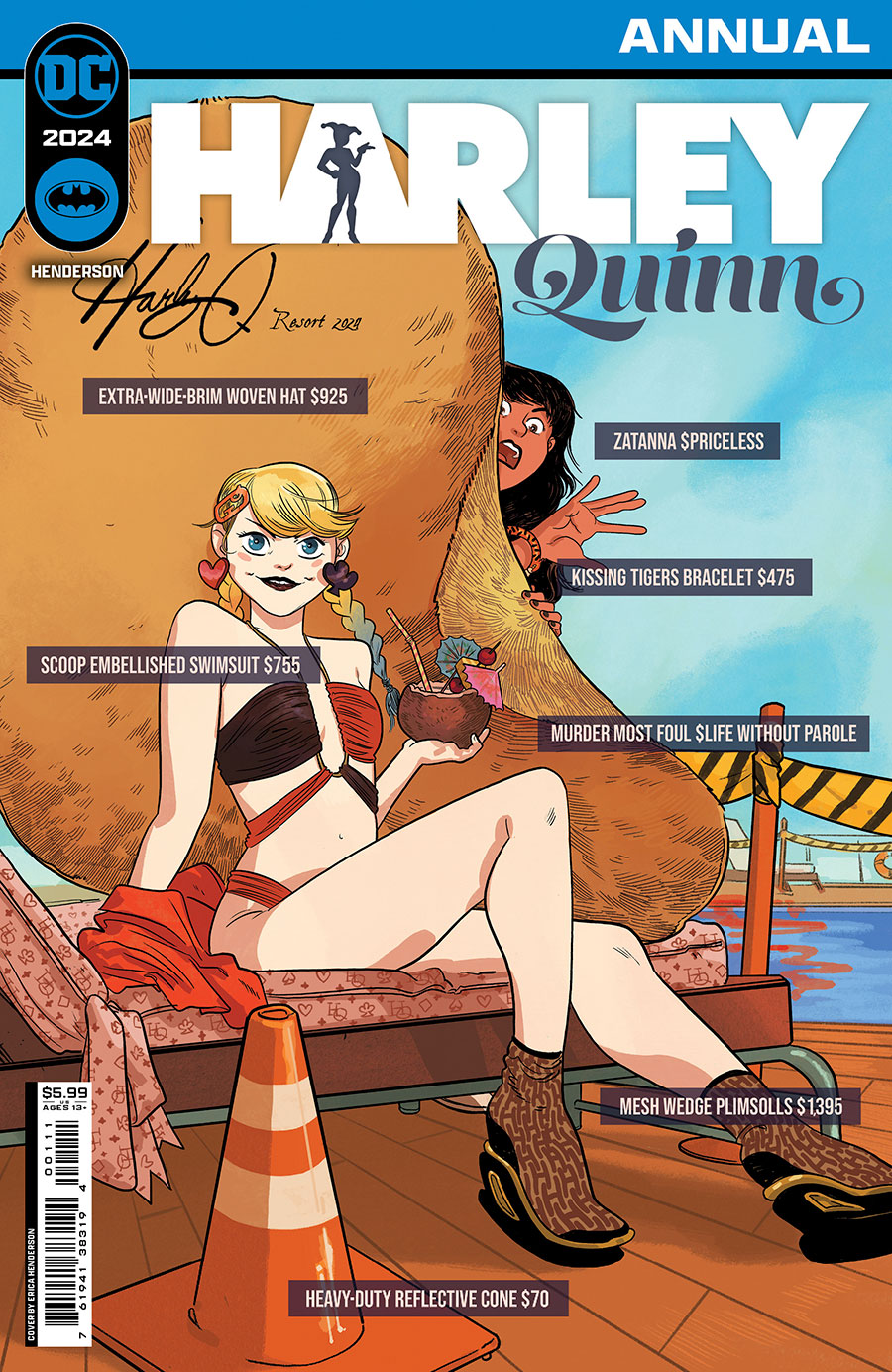 Harley Quinn Vol 4 2024 Annual #1 (One Shot) Cover A Regular Erica Henderson Cover