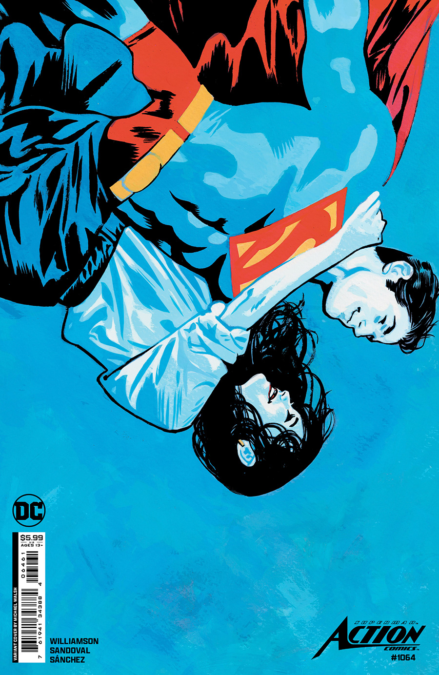 Action Comics Vol 2 #1064 Cover D Variant Michael Walsh Card Stock Cover (House Of Brainiac Part 1)