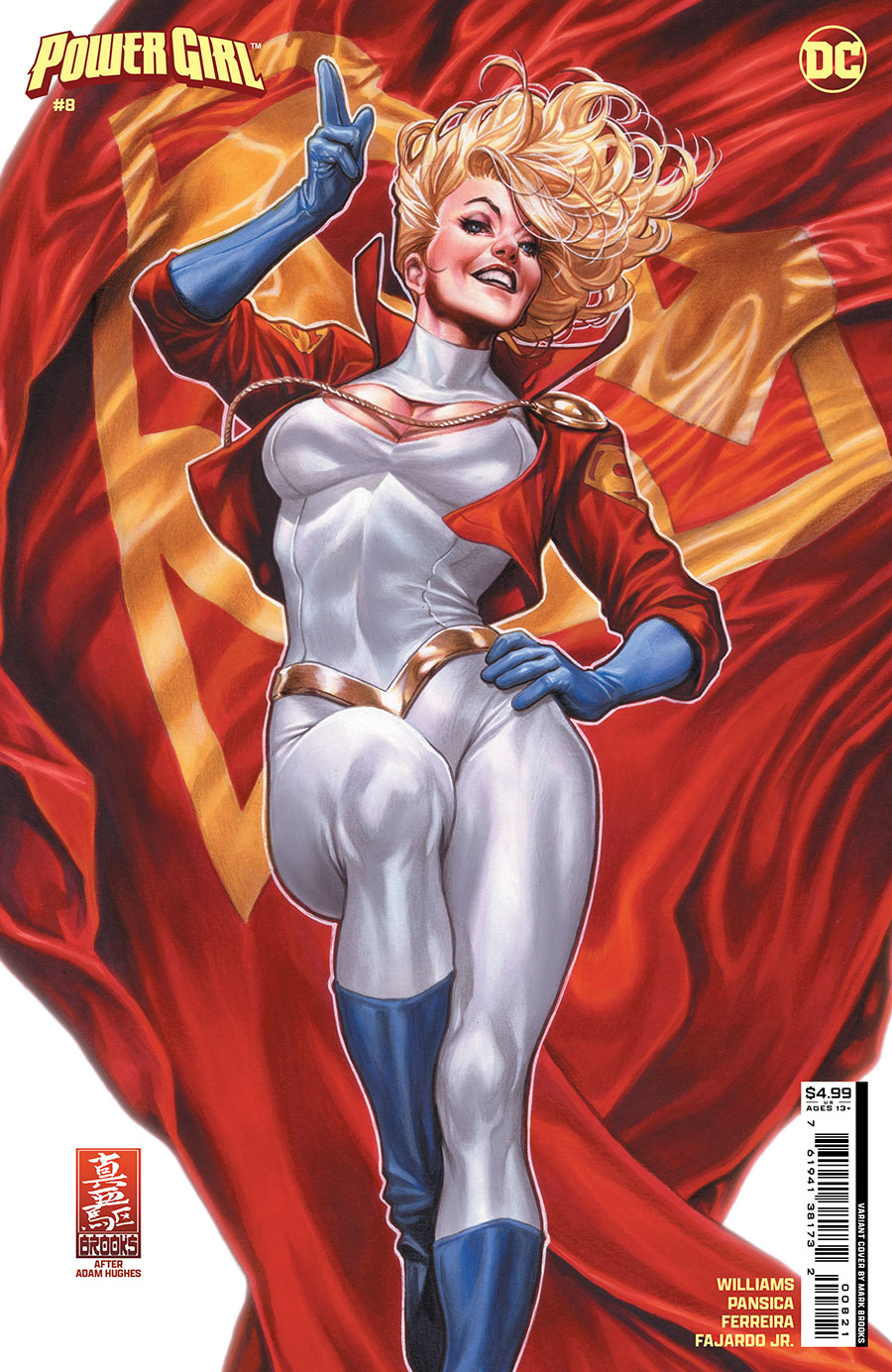 Power Girl Vol 3 #8 Cover B Variant Mark Brooks Card Stock Cover (House Of Brainiac Tie-In)