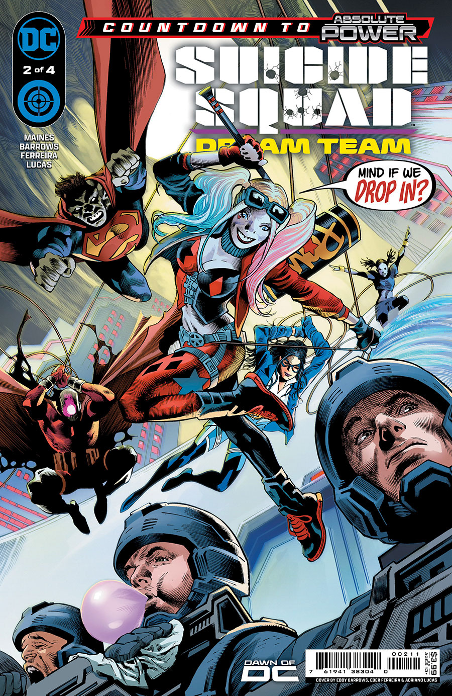 Suicide Squad Dream Team #2 Cover A Regular Eddy Barrows & Eber Ferreira Cover