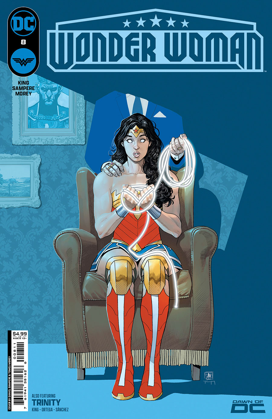 Wonder Woman Vol 6 #8 Cover A Regular Daniel Sampere & Belen Ortega Cover