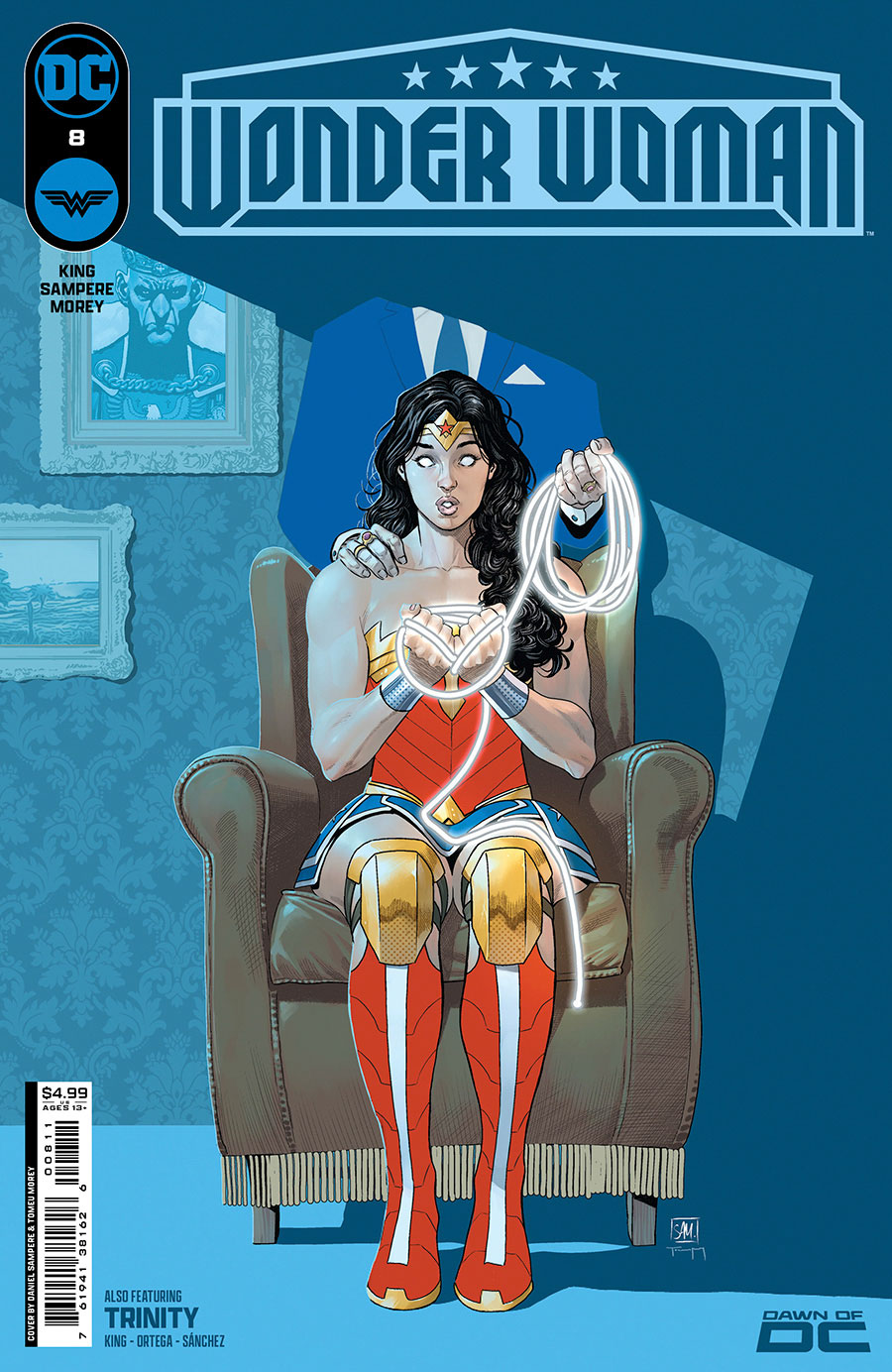 Wonder Woman Vol 6 #8 Cover A Regular Daniel Sampere & Belen Ortega Cover