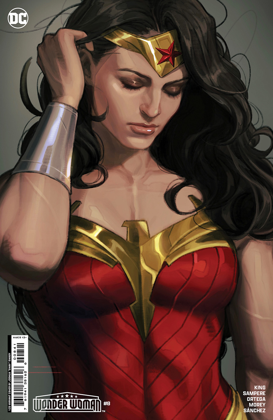 Wonder Woman Vol 6 #8 Cover D Incentive Joshua Sway Swaby Card Stock Variant Cover
